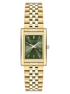 Liebeskind Zegarek kwarcowy w kolorze złoto-oliwkowym rozmiar: onesize. Zielone, analogowe zegarki Liebeskind. Za 347,99 zł.