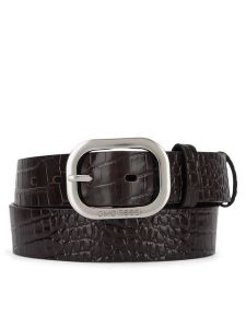 GINO ROSSI Pasek BLYL23003 Brązowy. Brązowe paski Gino Rossi, bez wzorów, ze skóry. Za 99,99 zł.