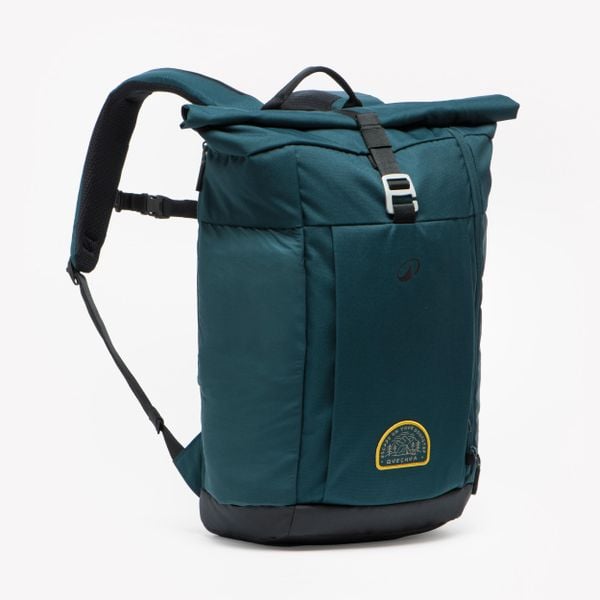 Plecak turystyczny Quechua Escape 500 Rolltop 23 litry. Zielone plecaki QUECHUA. Za 119,99 zł.