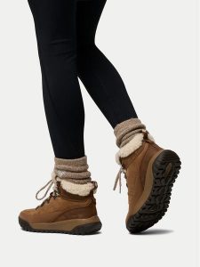 Columbia Śniegowce Burnsider 2165871 Brązowy. Brązowe buty zimowe Columbia, ze skóry, bez obcasa, bez zapięcia. Za 529,99 zł.