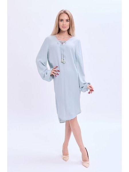 Marks & Spencer Sukienka w kolorze błękitnym rozmiar: 42. Niebieskie sukienki Marks & Spencer, bez wzorów, z wiskozy, bez kołnierzyka, bez ramiączek, midi. Za 70,41 zł.