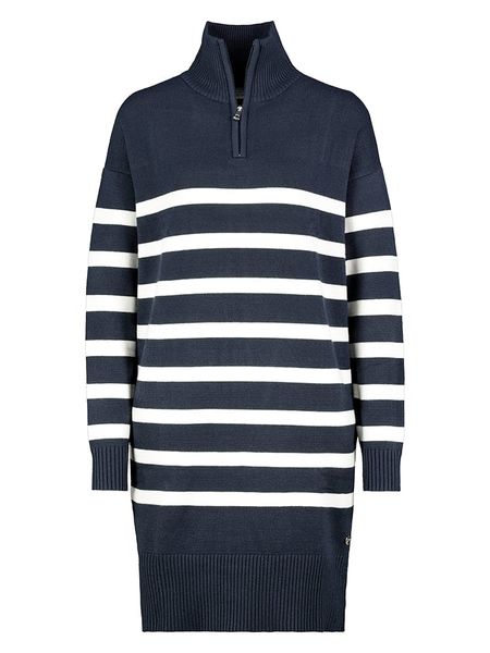 Fresh Made Sukienka w kolorze granatowym rozmiar: L. Niebieskie sukienki Fresh Made, l, bez wzorów, bez kołnierzyka, bez ramiączek, midi. Za 126,45 zł.