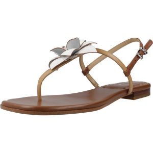 Sandały MICHAEL KORS 40S6JCFS1L Beżowy. Brązowe buty trekkingowe MICHAEL KORS ACCESS, bez wzorów, ze skóry, bez obcasa, bez zapięcia. Za 536,99 zł.
