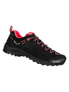Salewa Skórzane buty trekkingowe "Wildfire Leather GTX" w kolorze czarnym rozmiar: 38. Czarne buty trekkingowe Salewa, z gore-texu, bez zapięcia. Za 415,31 zł.