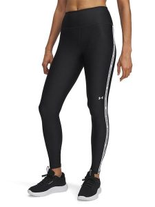 Under Armour Legginsy sportowe w kolorze czarnym rozmiar: M. Czarne legginsy sportowe Under Armour, m, bez wzorów, z materiału, outdoorowe. Za 139,95 zł.