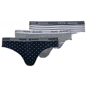 Pepe Jeans Trójpak Damskie Majtki Lily S Wielobarwny. Komplety bielizny marki Pepe Jeans. Za 129,00 zł.