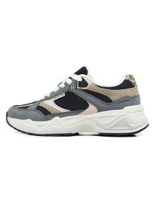 GAP Sneakersy "Marathon" w kolorze szaro-szarobrązowo-czarnym rozmiar: 41. Brązowe trampki GAP, bez wzorów, z materiału, bez zapięcia. Za 153,34 zł.