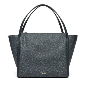 Torebka TOUS. Szare shopper bag Tous, bez wzorów, bez dodatków. Za 589,99 zł.
