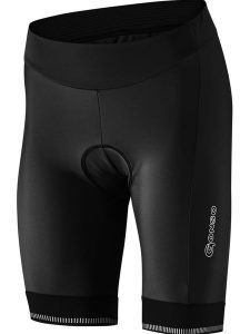 Gonso Szorty kolarskie w kolorze czarnym rozmiar: 44. Czarne spodenki sportowe Gonso, bez wzorów, z materiału, rowerowe. Za 227,31 zł.