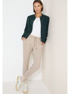 Cecil Spodnie dresowe w kolorze beżowym rozmiar: XS/L28. Brązowe spodnie dresowe Cecil, l, bez wzorów, z dresówki. Za 166,10 zł.