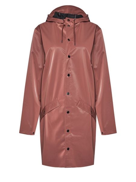 Rains Kurtka przeciwdeszczowa Unisex 12020 Pomarańczowy Regular Fit. Brązowe kurtki Rains, xs, bez wzorów, z syntetyku, bez kaptura. Za 259,99 zł.