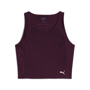 Damski tank top Puma Ultraform. Fioletowe topy Puma, bez wzorów, sportowe, bez kołnierzyka, bez ramiączek. Za 172,80 zł.