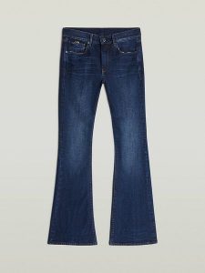 G-Star Dżinsy - Flare fit - w kolorze niebieskim rozmiar: W25/L32. Niebieskie jeansy G-Star, bez wzorów. Za 175,67 zł.