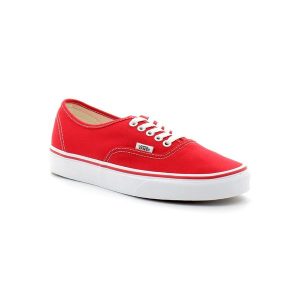 Sneakers Vans Authentic czerwone. Czerwone trampki Vans, bez wzorów, bez zapięcia. Za 317,25 zł.