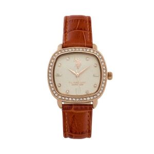 Zegarek U.S. Polo Assn. Brązowe zegarki U.S. Polo Assn. Za 449,99 zł.