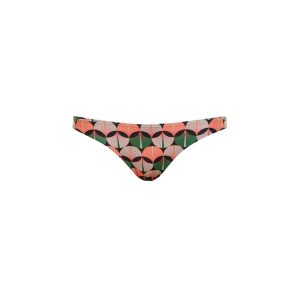 Damskie figi do kostiumu kąpielowego z klasycznym nadrukiem Superdry. Brązowe figi Superdry, bez wzorów, z elastanu. Za 141,85 zł.