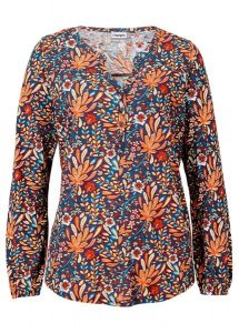 Tunika T-shirtowa z czystej bawełny organicznej. Brązowe tuniki bonprix, bez wzorów, z bawełny, bez kołnierzyka, bez ramiączek. Za 79,99 zł.