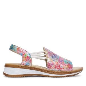 Sandały Ara. Sandały Ara, bez wzorów, bez obcasa, na płaskiej podeszwie, bez zapięcia. Za 399,99 zł.