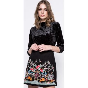 Answear - Bluza Blossom Mood. Szare bluzy marki ANSWEAR, z dzianiny. W wyprzedaży za 34,90 zł.