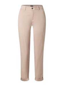 More & More Spodnie w kolorze beżowym rozmiar: 46. Brązowe chinosy More & More, bez wzorów. Za 87,19 zł.