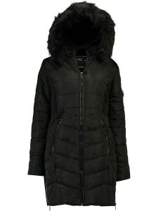 Canadian Peak Parka "Armonica" w kolorze czarnym rozmiar: S. Czarne płaszcze Canadian Peak, s, bez wzorów, bez kaptura. Za 299,37 zł.