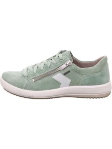 Legero Skórzane sneakersy "Tanaro 5.0" w kolorze miętowym rozmiar: 42,5. Zielone trampki Legero, bez wzorów, z gore-texu, bez zapięcia. Za 272,31 zł.