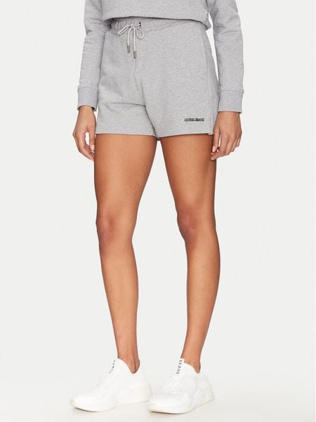 Guess Jeans Szorty sportowe W5GD0O K68I4 Szary Relaxed Fit. Szare spodenki sportowe Guess Jeans, xs, z aplikacjami, z bawełny. Za 259,99 zł.