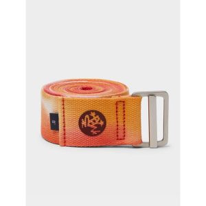 Pasek do jogi Manduka aligN 243cm. Szare paski Manduka, bez wzorów, sportowe. Za 99,99 zł.