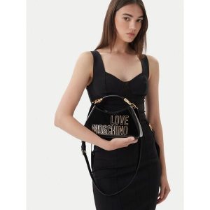 Torebka LOVE MOSCHINO. Czarne torebki klasyczne LOVE MOSCHINO, bez wzorów, bez dodatków. Za 578,99 zł.