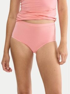 Triumph Figi klasyczne z wysokim stanem Smart Natural 10211539 Różowy. Czerwone figi Triumph, bez wzorów. Za 69,99 zł.