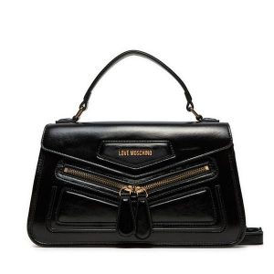 Torebka LOVE MOSCHINO. Czarne torebki klasyczne LOVE MOSCHINO, bez wzorów, bez dodatków. Za 679,99 zł.