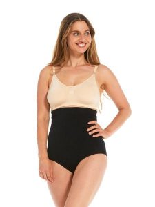 MAGIC Bodyfashion figi modelujące Comfort Waistnipper Brief Kobiety Sztuczne włókno czarny, L. Czarne figi MAGIC Bodyfashion, bez wzorów, z włókna. Za 149,95 zł.