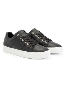 NoGRZ Skórzane sneakersy "Cantley" w kolorze czarnym rozmiar: 39. Czarne trampki NoGRZ, bez wzorów, ze skóry, bez zapięcia. Za 184,46 zł.