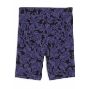 Damskie krótkie legginsy z wysokim stanem ESS NATURE 2.0 7" PUMA Blue Crystal. Niebieskie legginsy Puma, bez wzorów, z podwyższonym stanem, krótkie. W wyprzedaży za 99,00 zł.