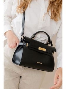 Mia Tomazzi Torebka "Tazzoli" w kolorze czarnym - 27 x 19 x 11 cm rozmiar: onesize. Czarne torebki klasyczne Mia Tomazzi, bez wzorów, z materiału, przez ramię, bez dodatków. Za 369,99 zł.