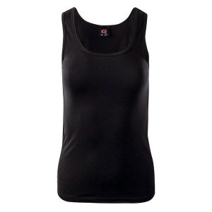 Tank Top Damski/panie Mily. Czarne topy IQ, xl, bez wzorów, sportowe, bez kołnierzyka, bez ramiączek. Za 60,99 zł.
