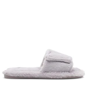 Kapcie Home & Relax. Szare kapcie Home & Relax, bez wzorów. Za 49,99 zł.