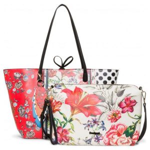 Desigual Torebka Damska Wielokolorowa Tripatch Capri No Rev. Torebki klasyczne marki Desigual. W wyprzedaży za 277,00 zł.