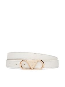Guess Pasek Damski BW9361 P6220 Biały. Białe paski Guess, z aplikacjami, ze skóry. Za 249,99 zł.