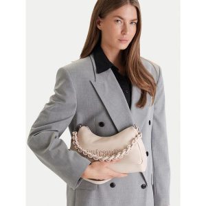 Torebka Just Cavalli. Brązowe torebki klasyczne Just Cavalli, bez wzorów, bez dodatków. Za 574,99 zł.