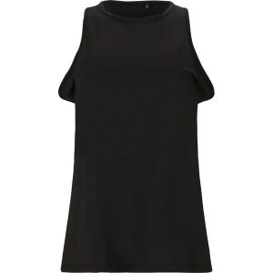 Damski tank top Elite Lab LAB. Czarne koszulki sportowe ELITE LAB, bez wzorów, bez ramiączek. Za 110,00 zł.