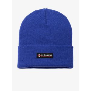 Czapka zimowa Columbia City Trek Heavyweight Beanie - clematis blue. Niebieskie czapki Columbia, bez wzorów, sportowe. Za 71,99 zł.