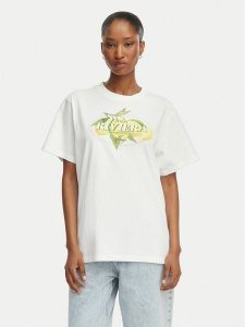 HUGO T-Shirt Vintage 50561264 Biały Regular Fit. Białe t-shirty Hugo, xs, bez wzorów, z bawełny, bez kołnierzyka, bez ramiączek. Za 255,99 zł.