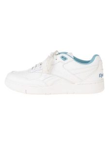 Reebok Skórzane sneakersy "BB 4000 II" w kolorze biało-błękitnym rozmiar: 36. Białe trampki Reebok, bez wzorów, bez zapięcia. Za 344,95 zł.