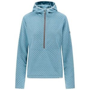 Damska Bluza Z Kapturem Metraya. Niebieskie bluzy Trespass, bez wzorów, z kapturem. Za 131,99 zł.