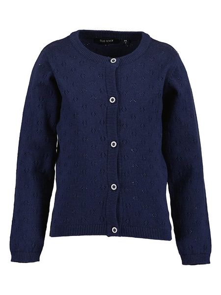 Blue Seven Kardigan w kolorze granatowym rozmiar: 104. Niebieskie kardigany Blue Seven, z bawełny. Za 52,17 zł.
