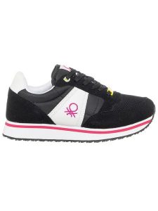 Benetton Sneakersy w kolorze czarno-białym rozmiar: 38. Białe trampki Benetton, bez wzorów, bez zapięcia. Za 153,71 zł.
