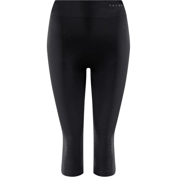 Damskie legginsy 3/4 Falke Warm. Czarne legginsy Falke, bez wzorów, z elastanu. Za 271,00 zł.