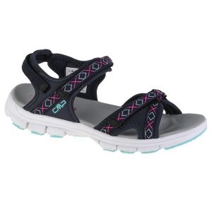 Sandały turystyczne damskie CMP Almaak. Czarne buty trekkingowe CMP, bez zapięcia. Za 125,99 zł.