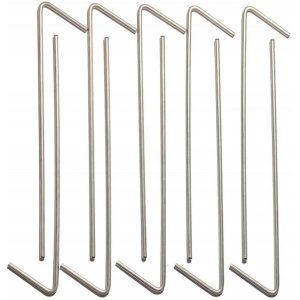 Szpilki do namiotu Enero Camp 15cm kpl 10szt, metal. Szare szpilki ENEROCAMP, bez wzorów, bez obcasa. Za 18,72 zł.